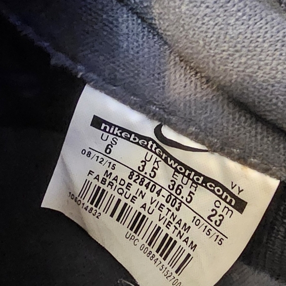 Nike Internationalist Black/Anthracite – Women's Size 6 (828404-003) - Picture 5 of 7